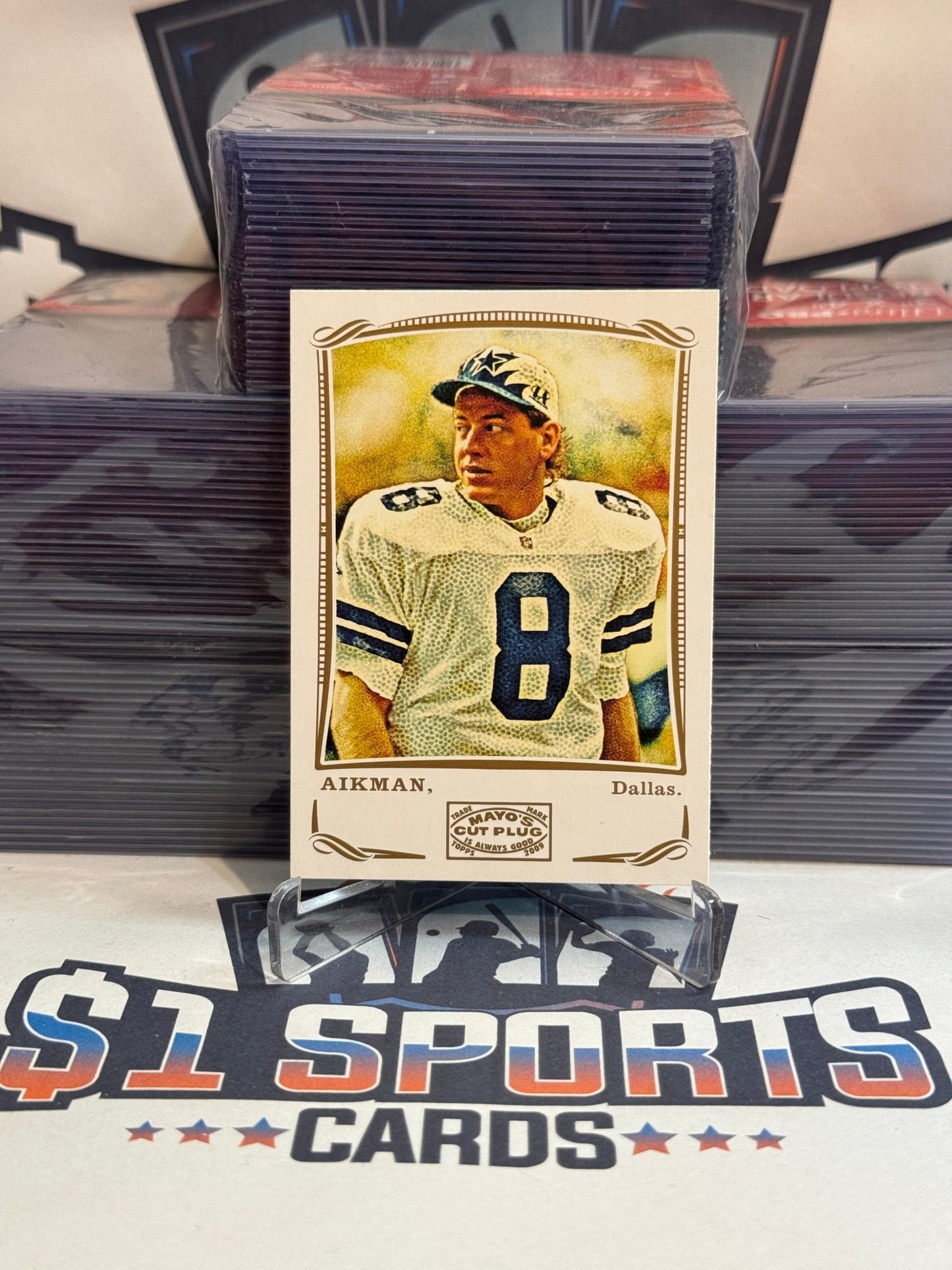 2009 Topps Mayo Troy Aikman #262