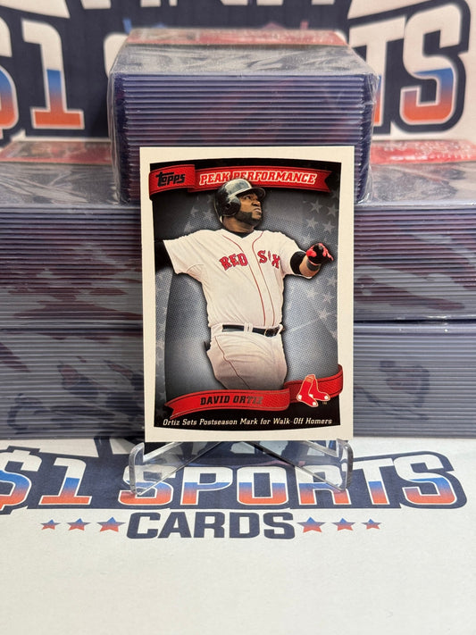 2010 Topps (Peak Performance) David Ortiz #PP - 38