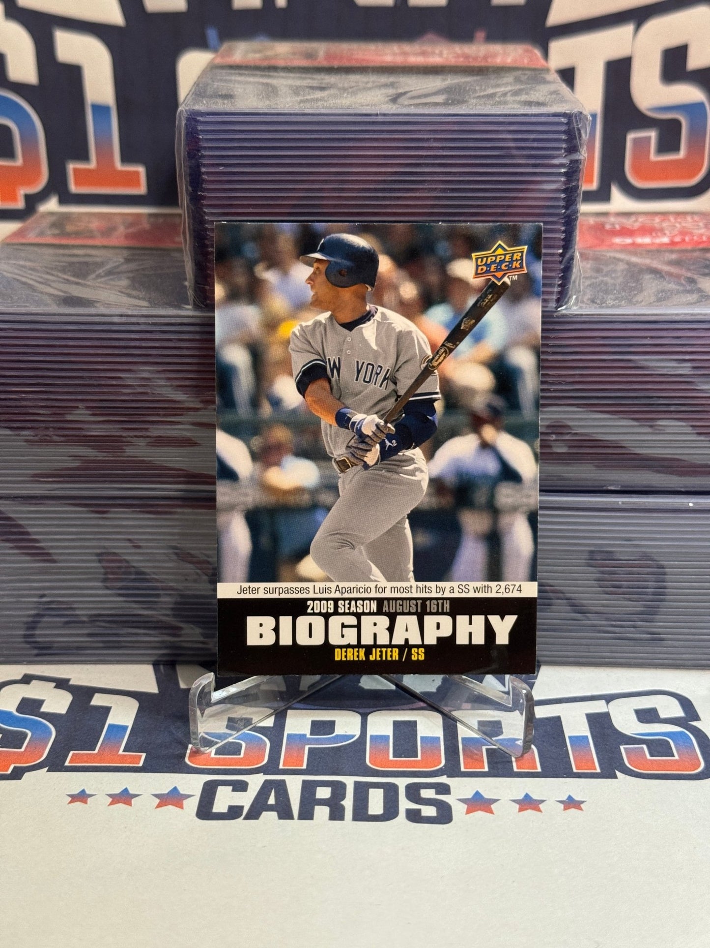 2010 Upper Deck (Biography) Derek Jeter #SB - 151