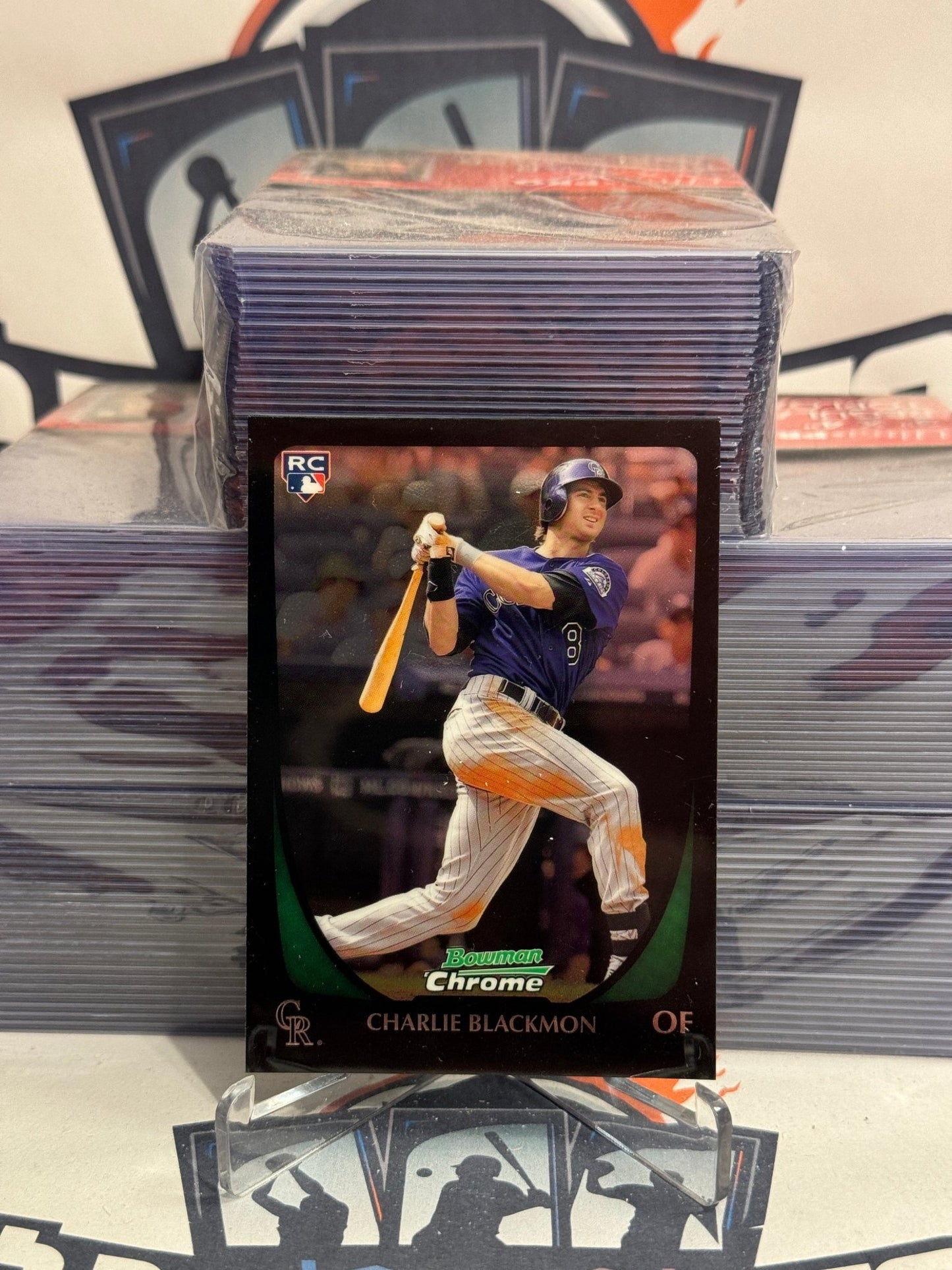 2011 Bowman Chrome Charlie Blackmon Rookie #7