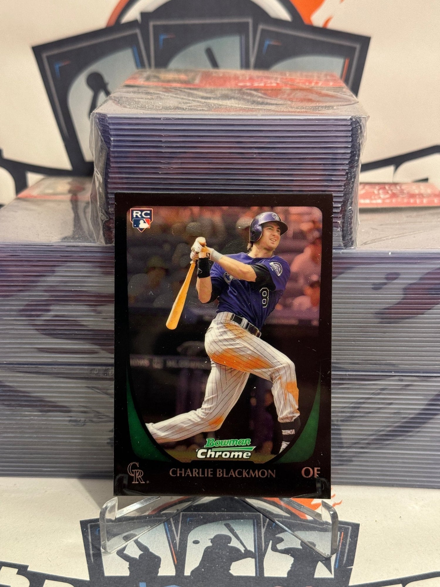 2011 Bowman Chrome Charlie Blackmon Rookie #7