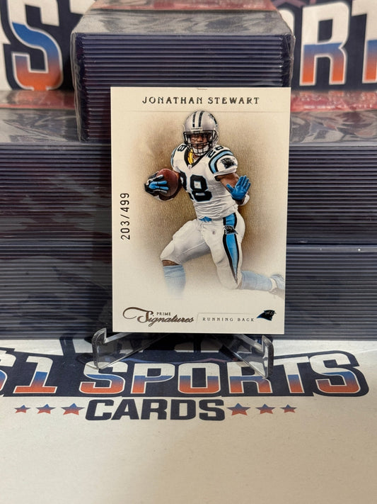 2012 Panini Signatures (203/499) Jonathan Stewart #102