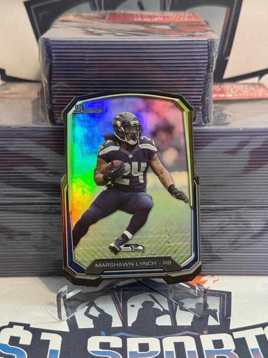 2013 Bowman (Die Cut) Marshawn Lynch #BDC - ML