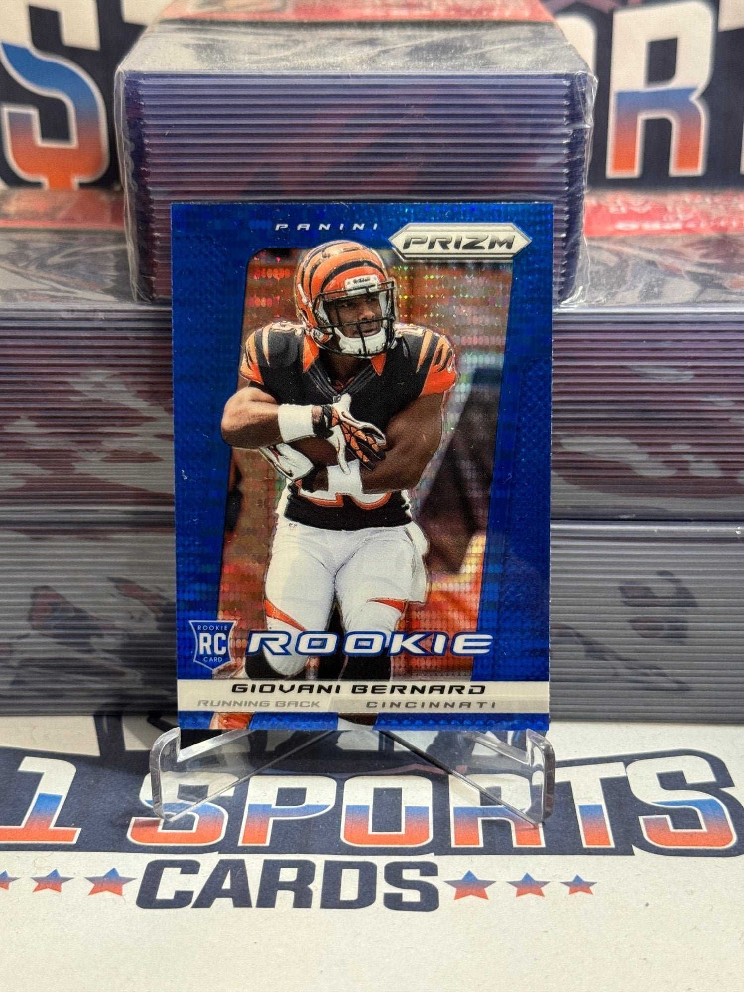 2013 Panini Prizm (Blue Prizm) Giovani Bernard Rookie #239