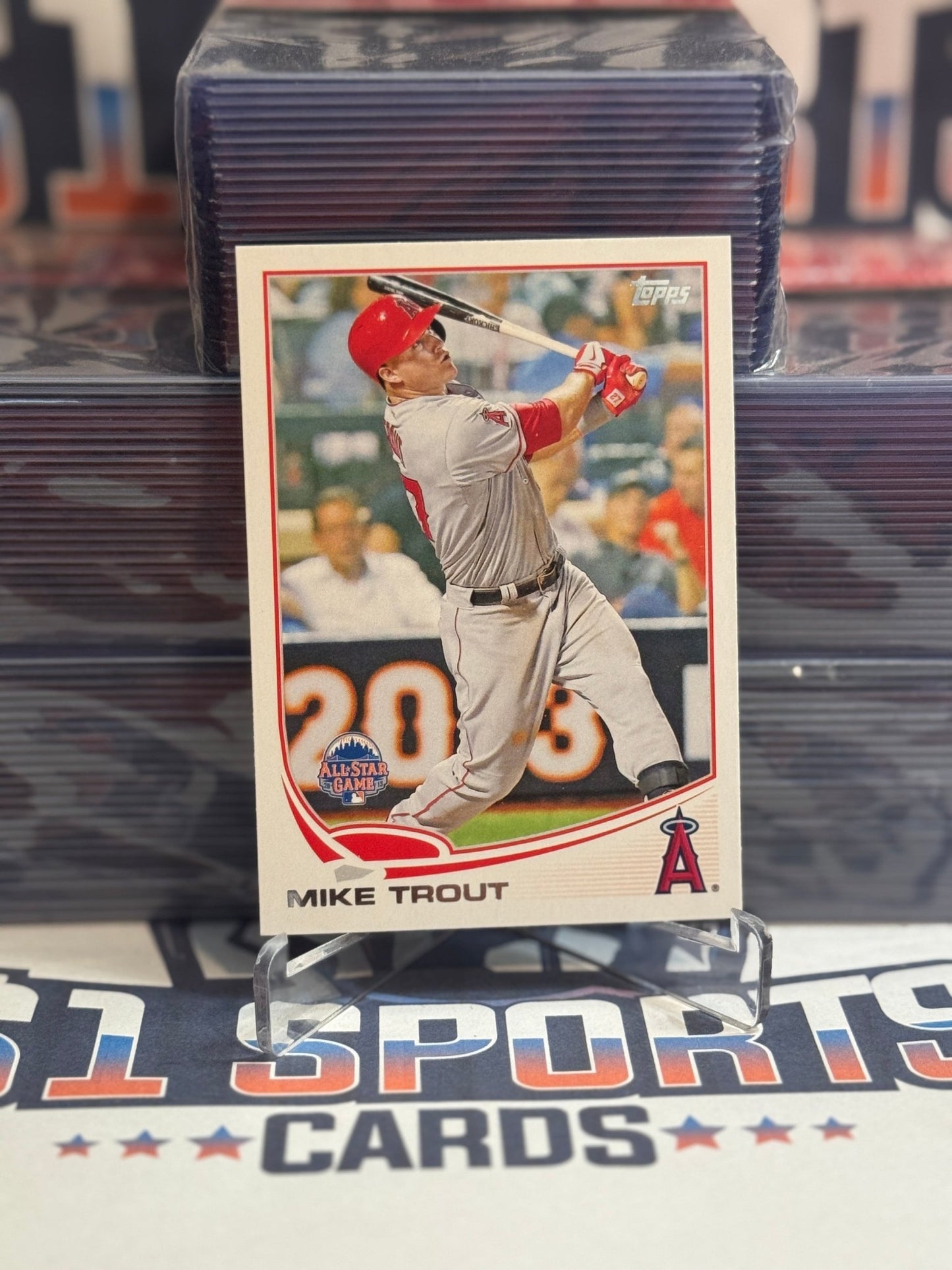 2013 Topps Update (2nd Year, All - Star) Mike Trout US300