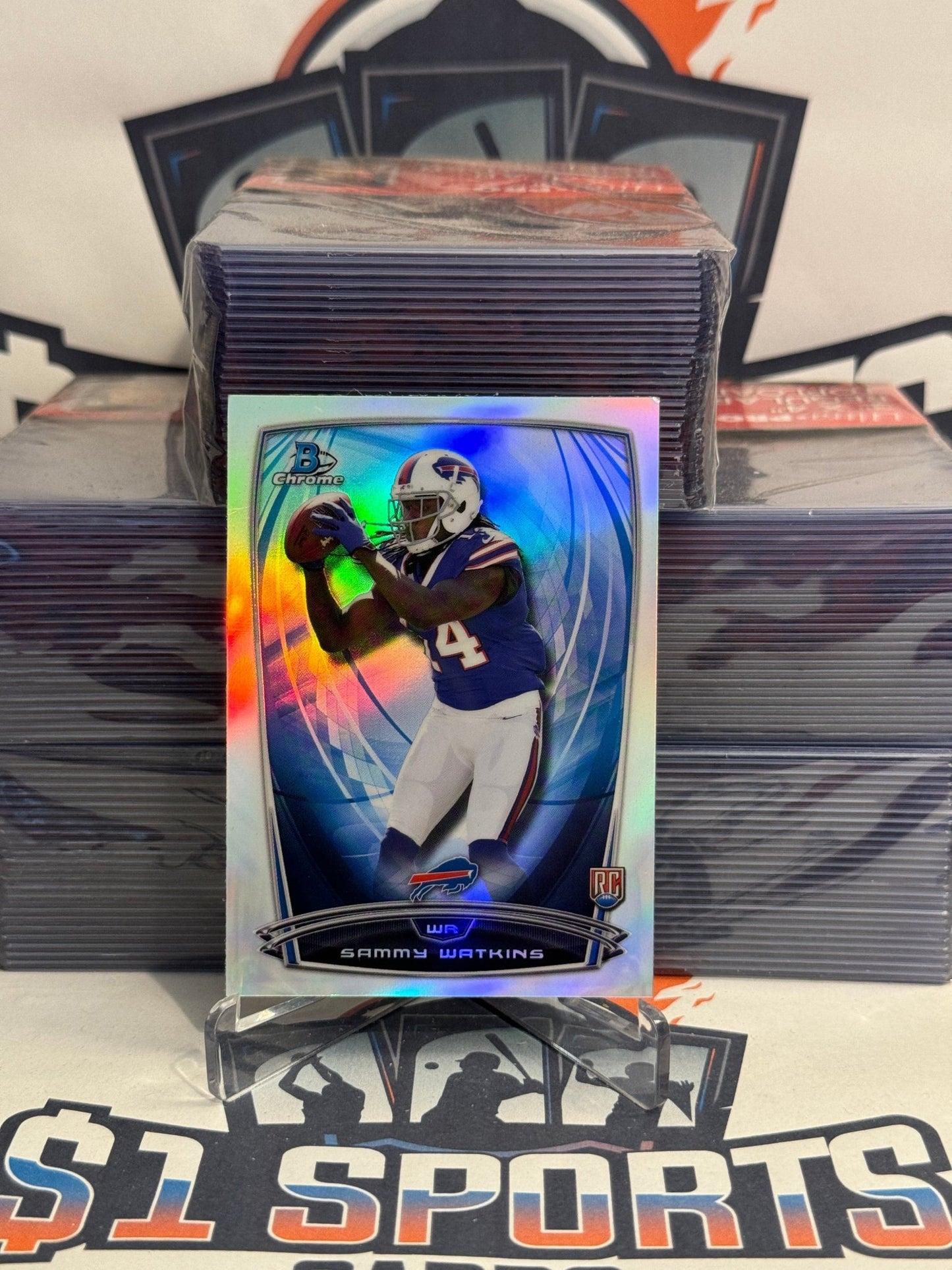 2014 Bowman Chrome (Refractor) Sammy Watkins Rookie #155