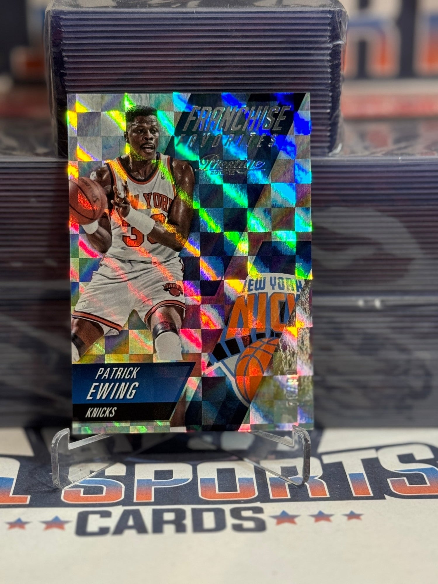 2015 Panini Prestige (Franchise Favorites 75/99) Patrick Ewing 11
