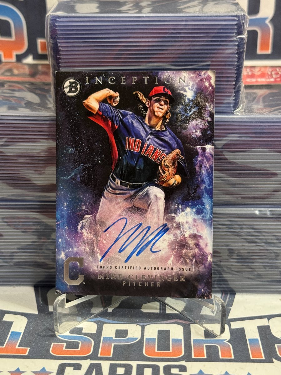 2016 Bowman Inception (Auto) Mike Clevinger Rookie #PA-MCL