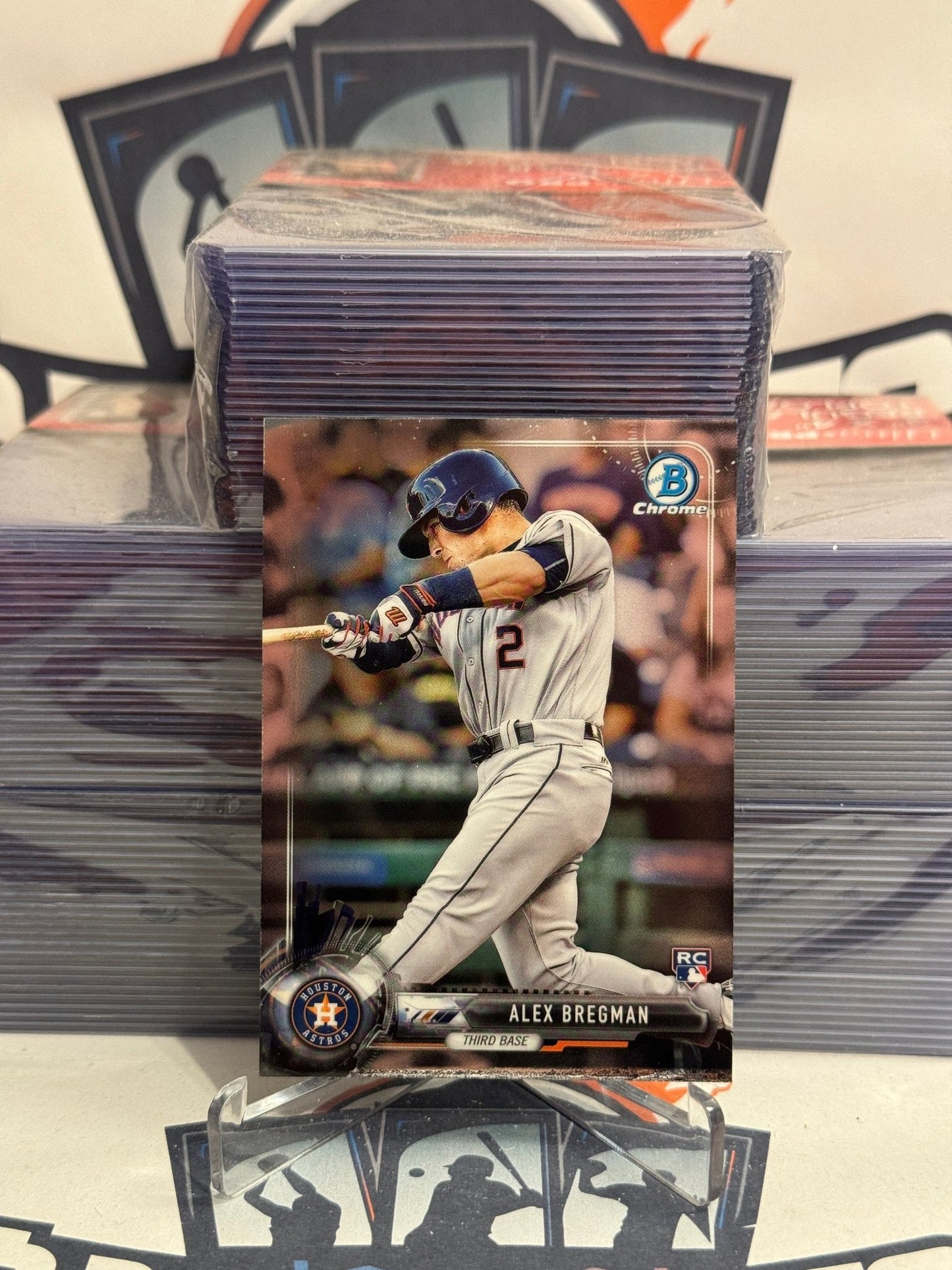 2017 Bowman Chrome Alex Bregman Rookie #12
