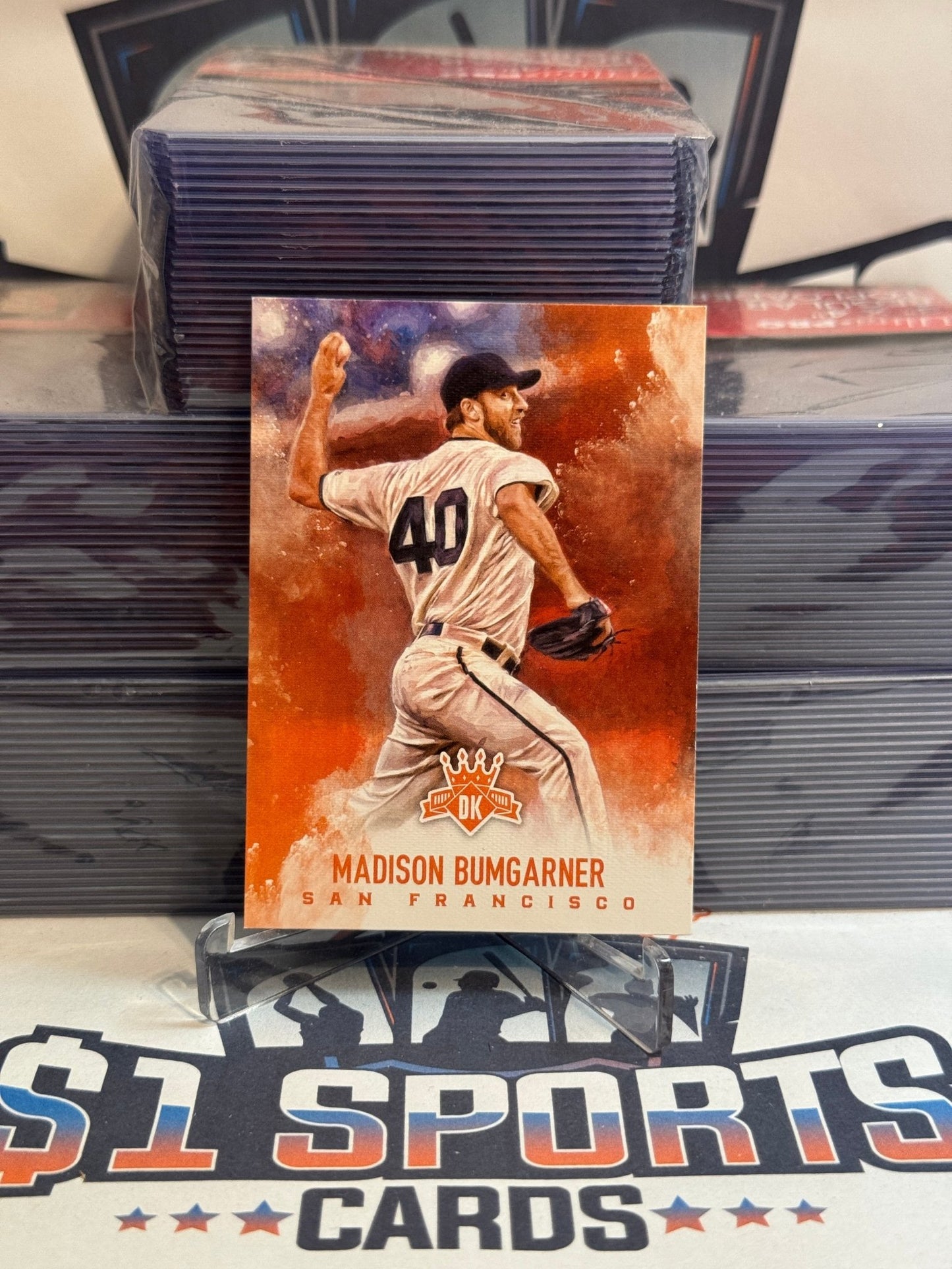 2017 Panini Diamond Kings Madison Bumgarner #80