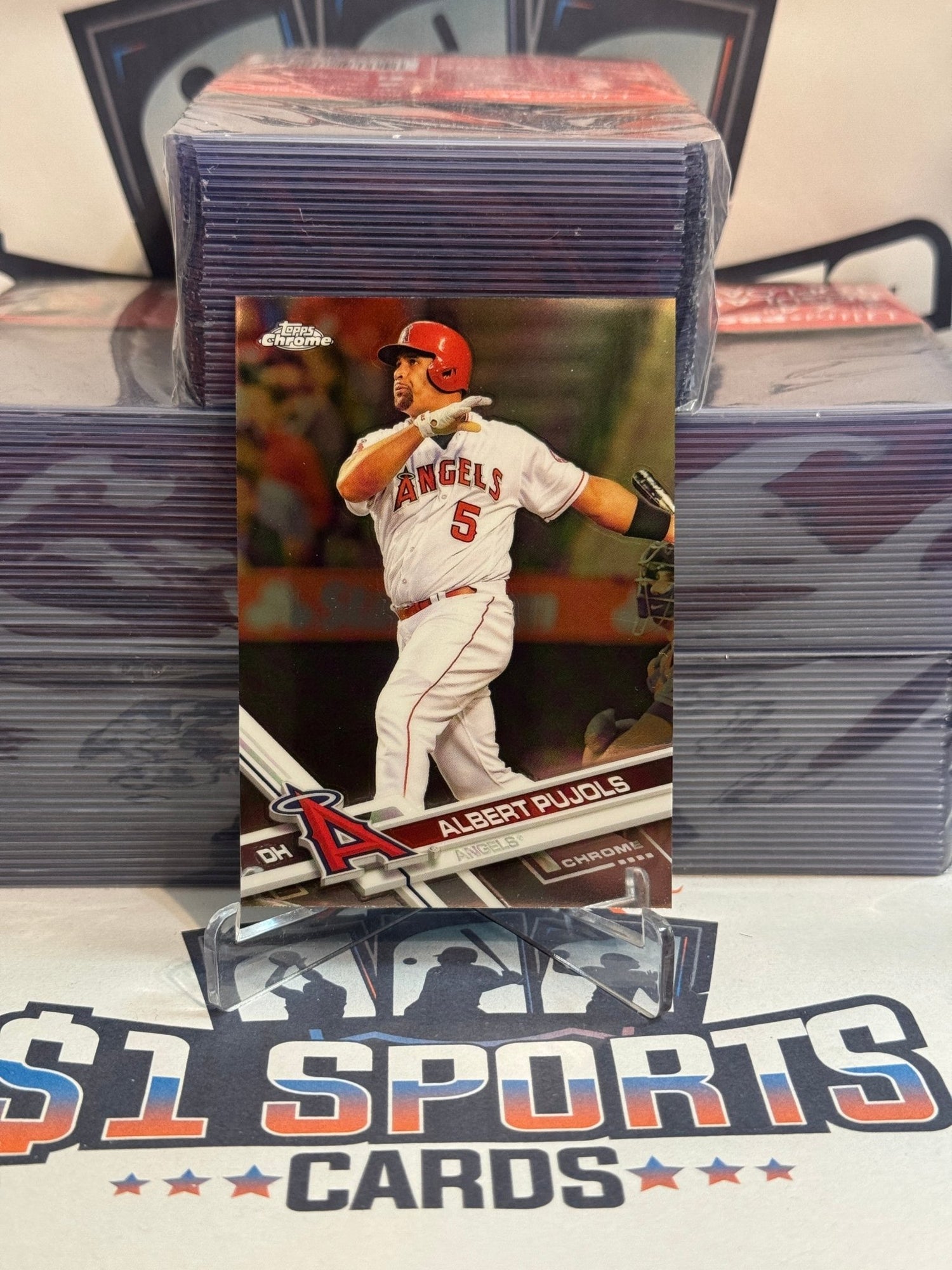 2017 Topps Chrome Albert Pujols #65