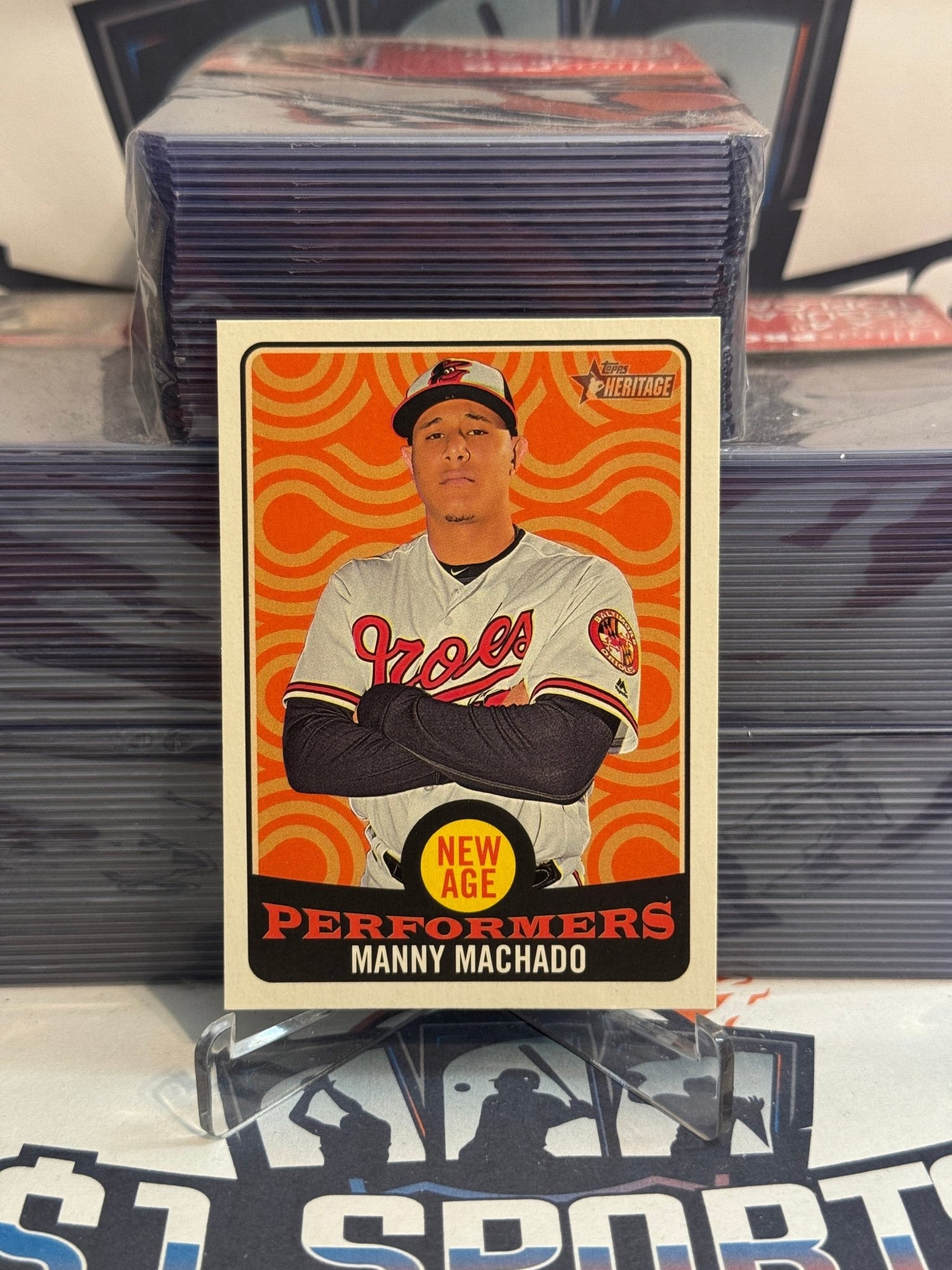 2017 Topps Heritage (New Age Performers) Manny Machado #NAP - 8