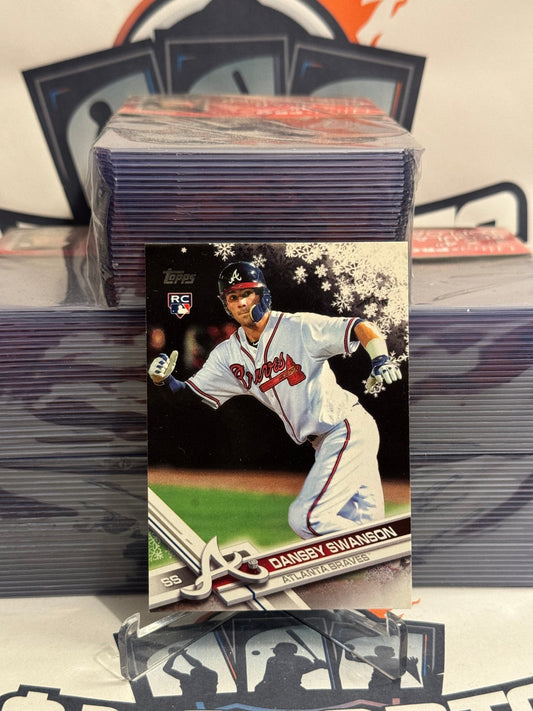 2017 Topps (Holiday) Dansby Swanson Rookie #HMW35