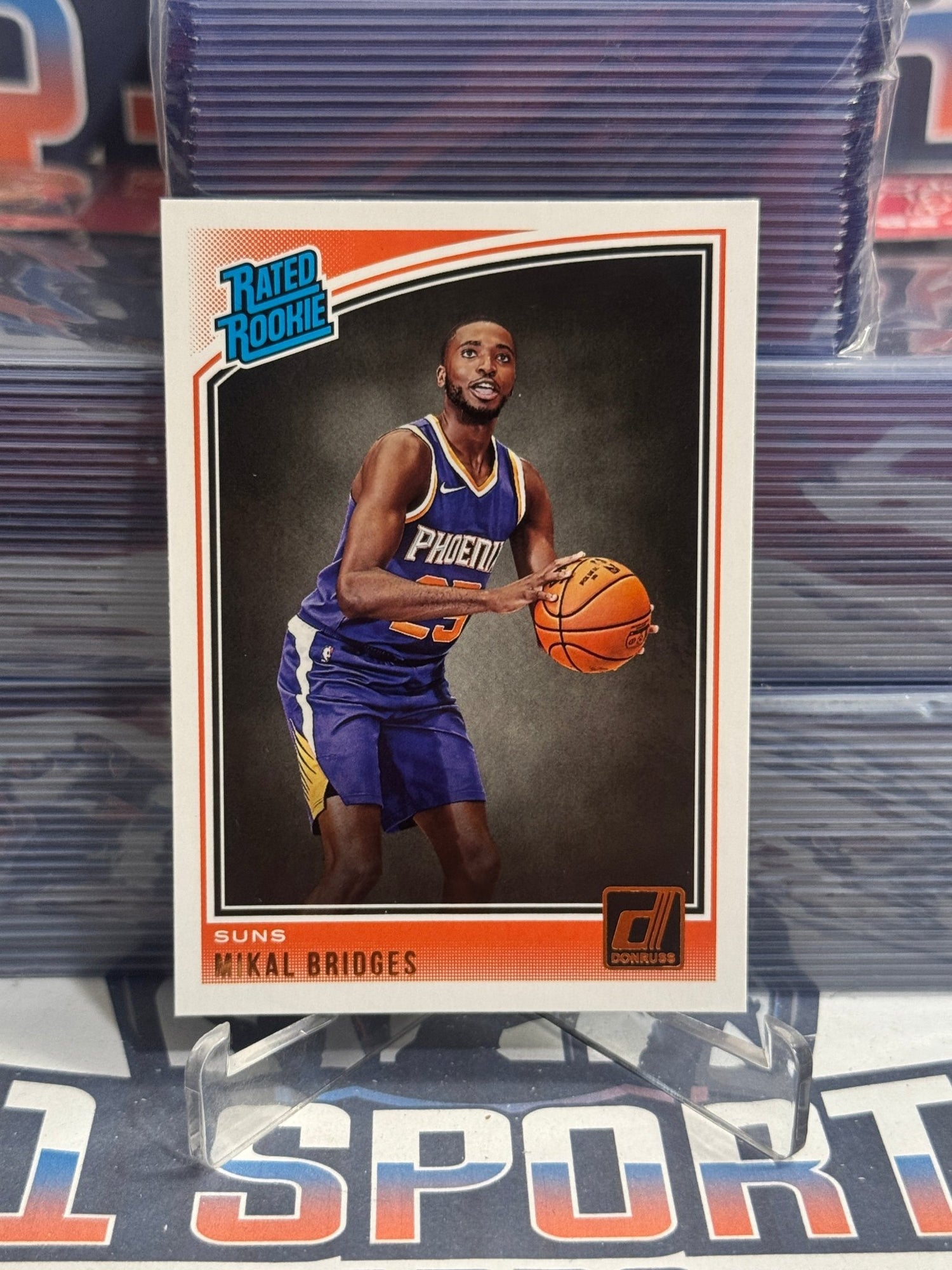 2018 Donruss (Rated Rookie) Mikal Bridges 200