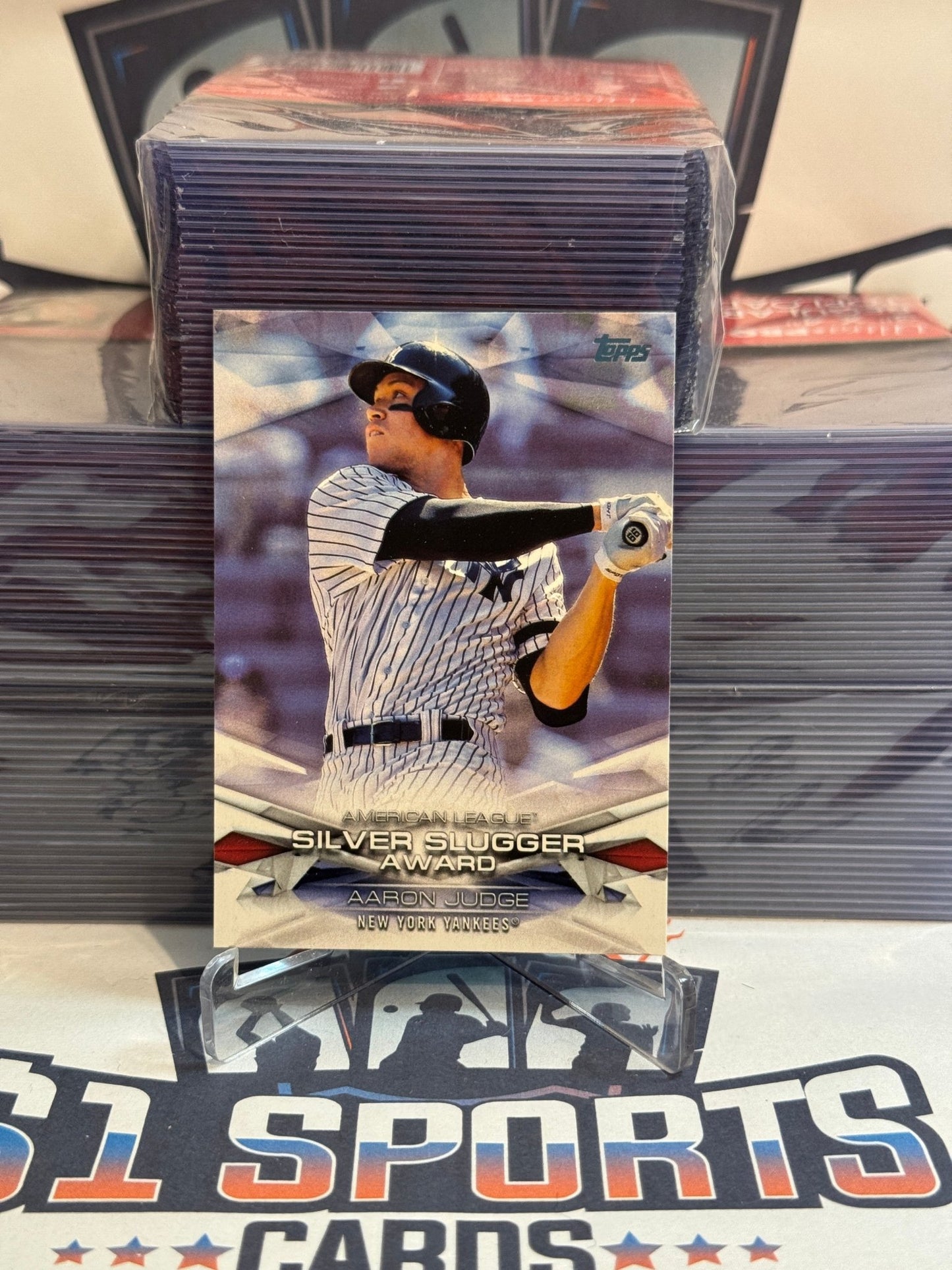 2018 Topps (Silver Slugger Award) Aaron Judge #MLBA - 42