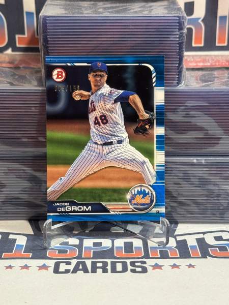 2019 Bowman (Blue 5/150) Jacob DeGrom 100