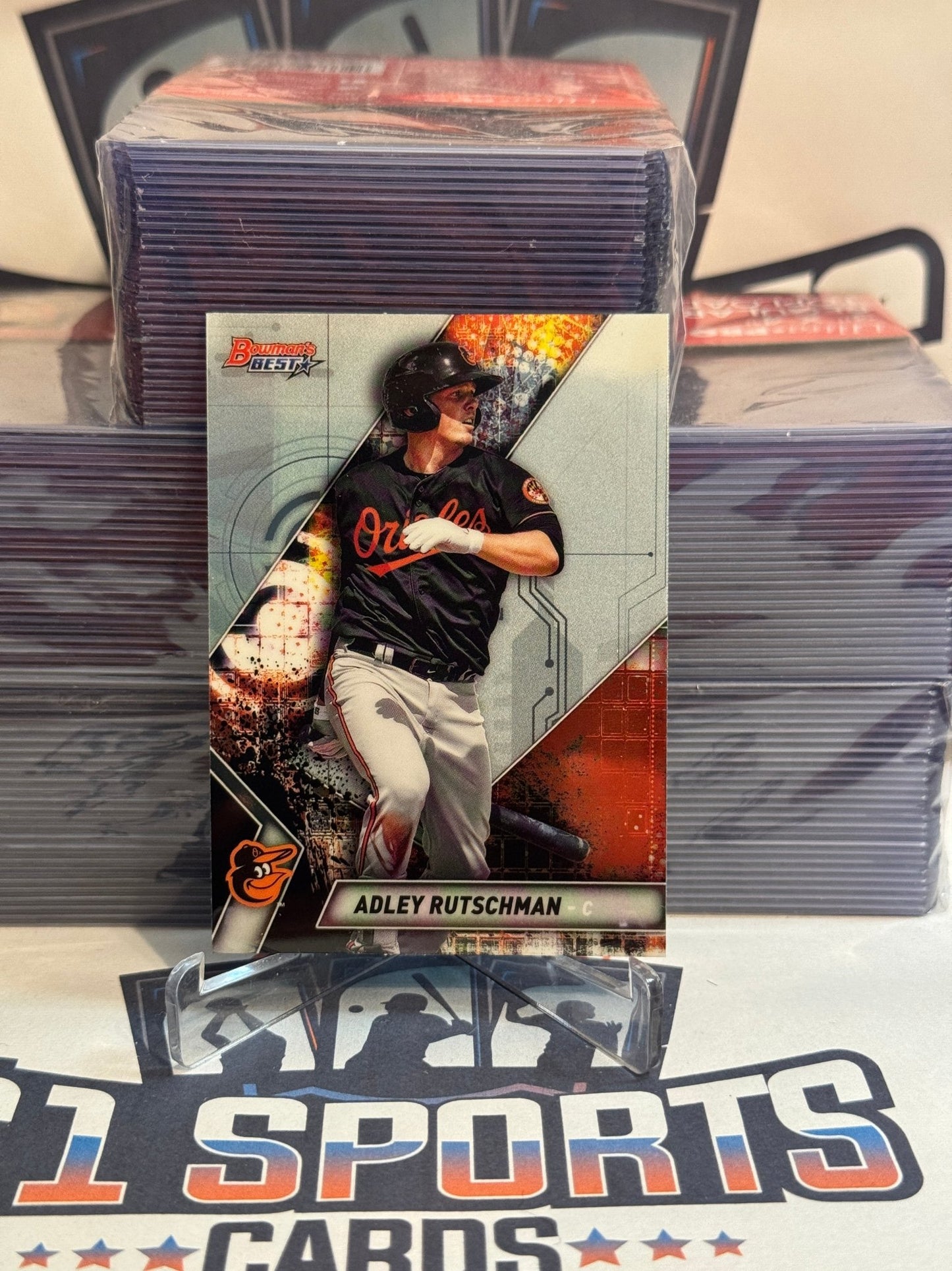 2019 Bowman's Best (Top Prospects) Adley Rutschman #TP - 30