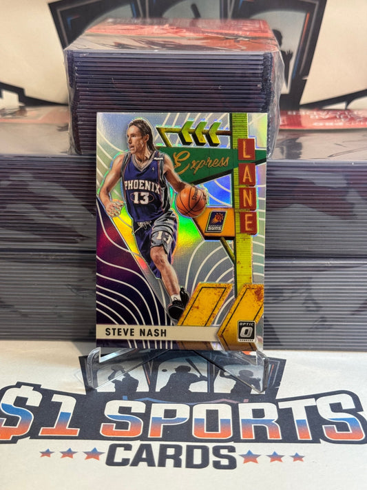 2019 Donruss Optic (Holo Prizm, Express Lane) Steve Nash #10