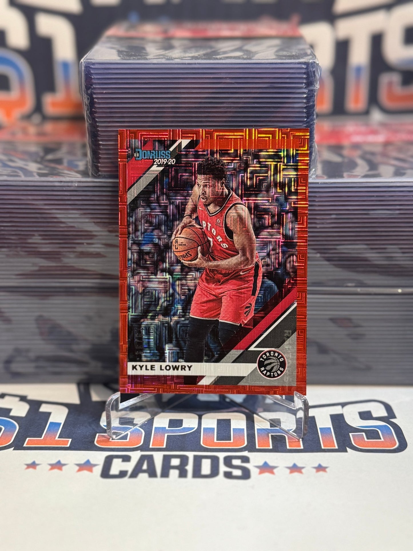 2019 Donruss (Red Infinite 19/99) Kyle Lowry #188