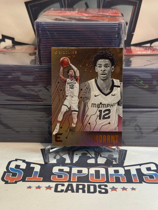 2019 Panini Chronicles (Bronze, Essentials) Ja Morant Rookie #230