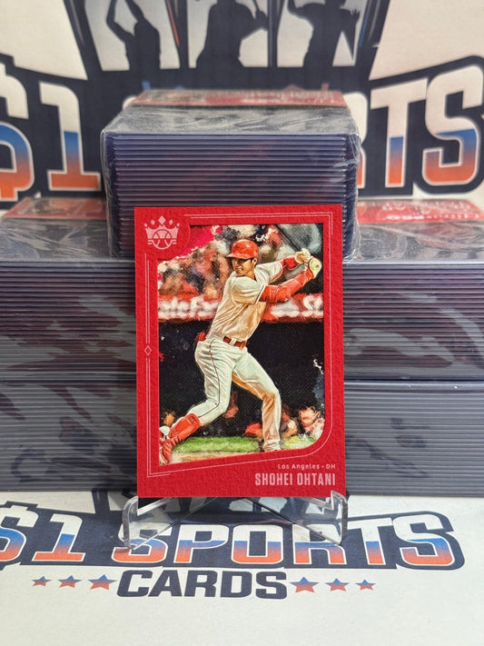 2019 Panini Diamond Kings (2nd Year, Red Frame SP) Shohei Ohtani #124