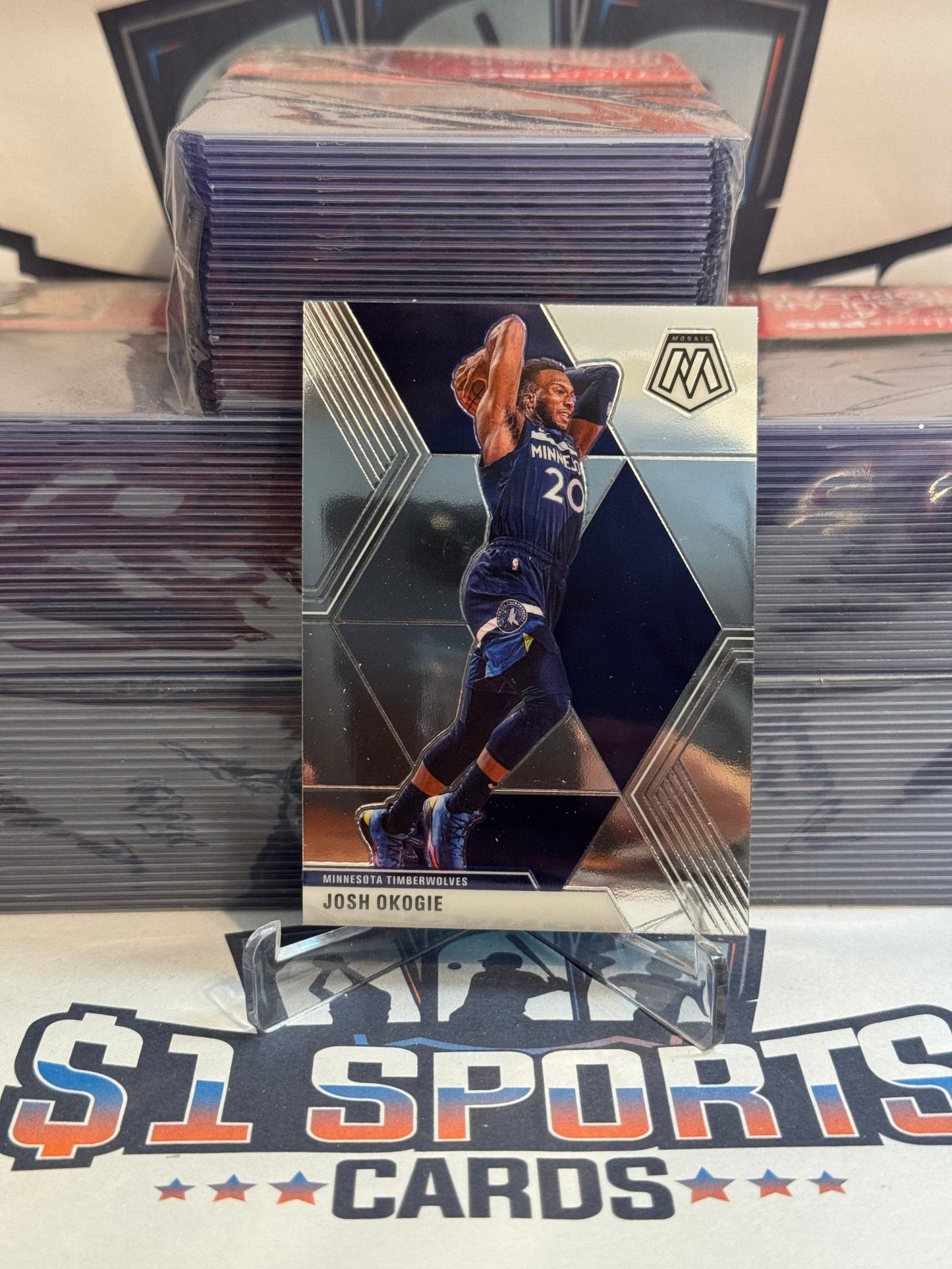 2019 Panini Mosaic (2nd Year) Josh Okogie #113