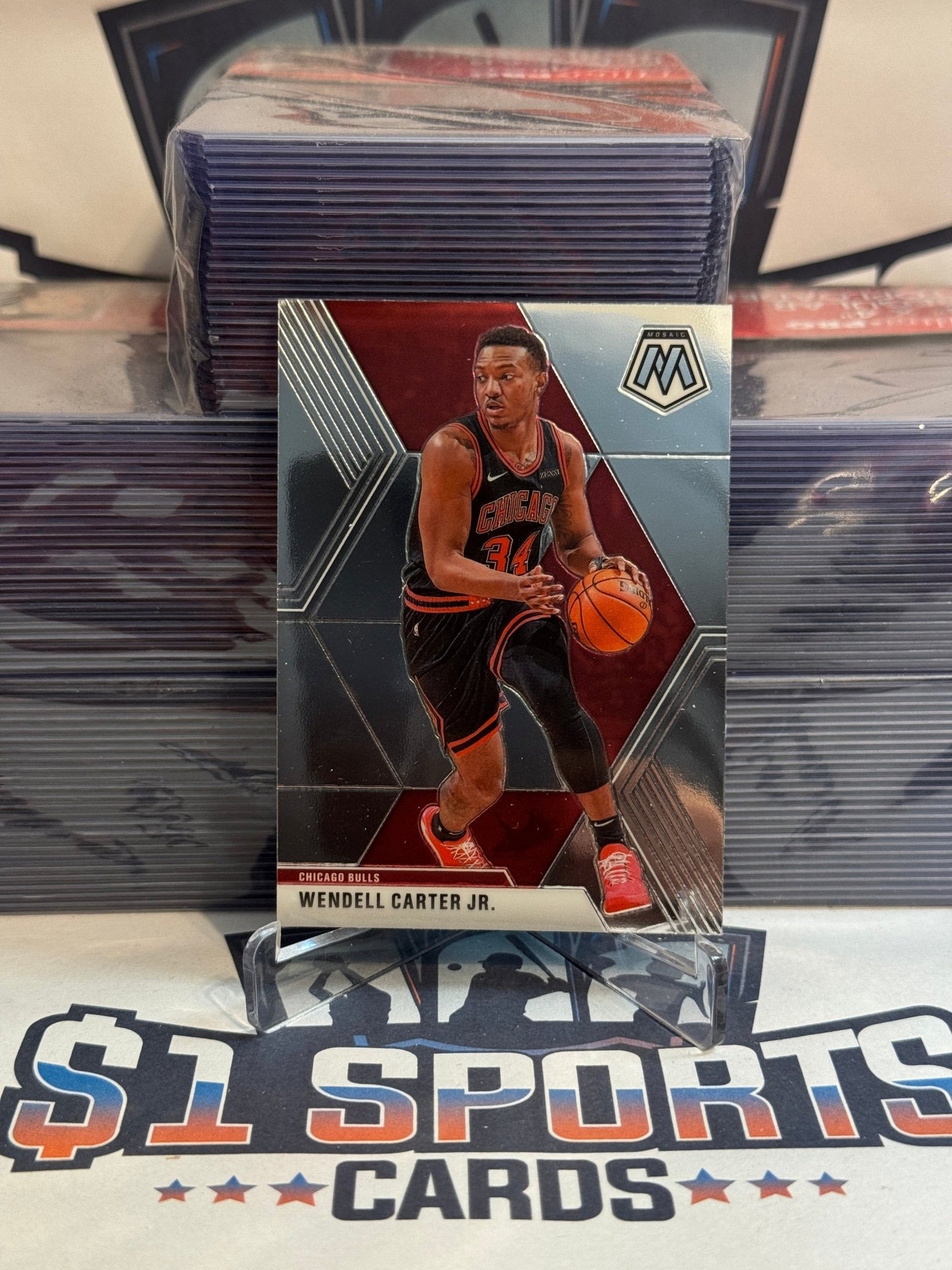 2019 Panini Mosaic (2nd Year) Wendell Carter Jr. #107