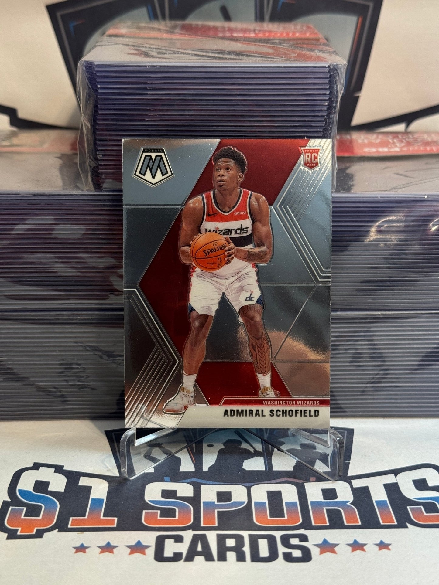 2019 Panini Mosaic Admiral Schofield Rookie #202