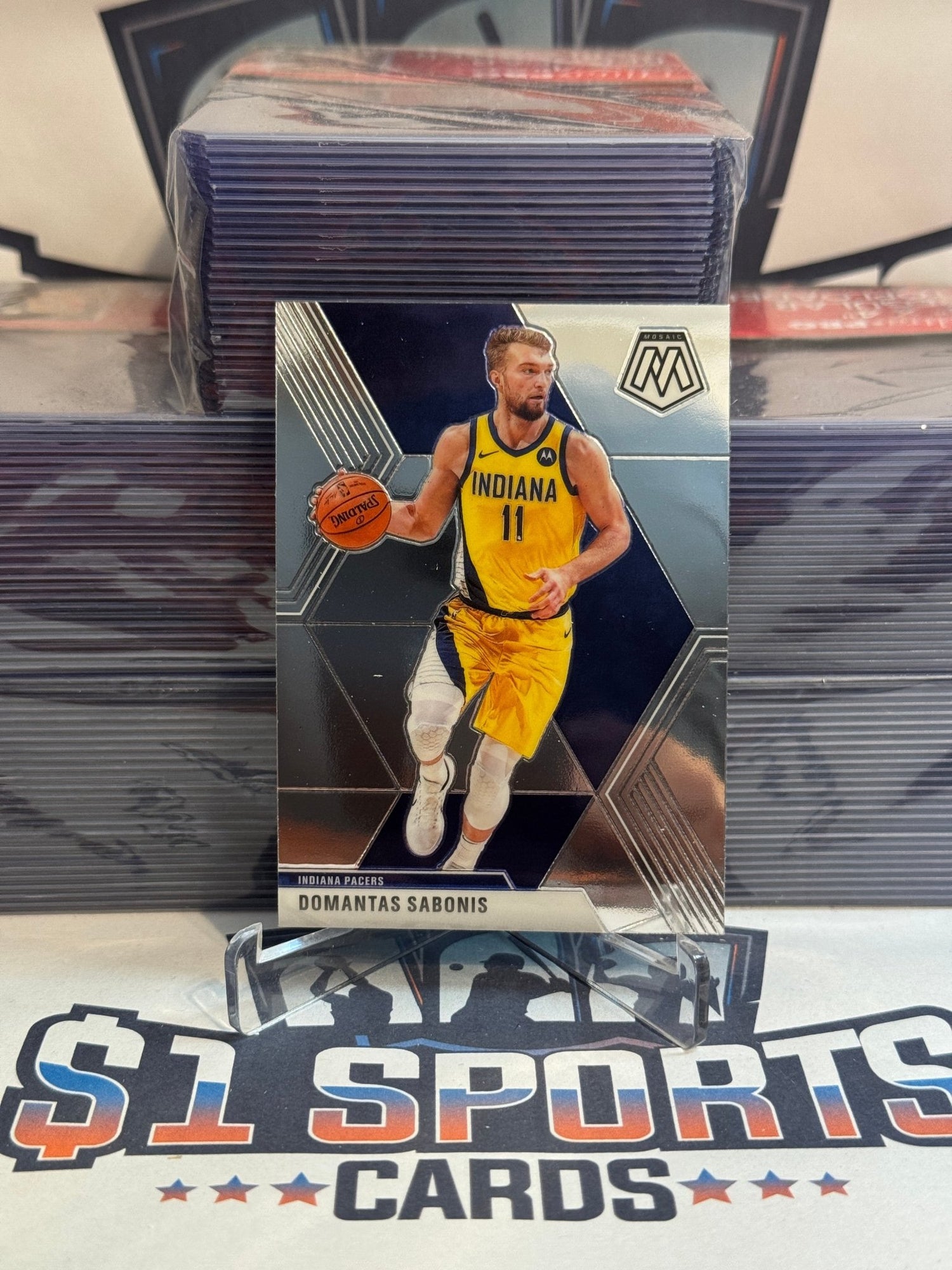 2019 Panini Mosaic Domantas Sabonis #155