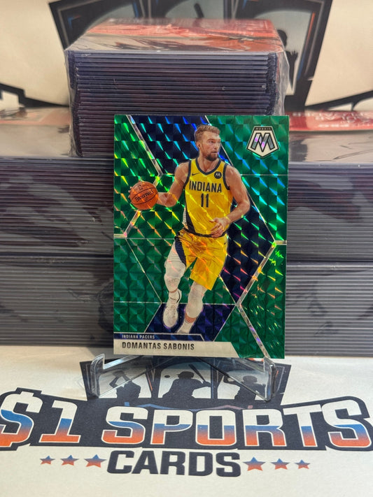 2019 Panini Mosaic (Green Prizm) Domantas Sabonis #155