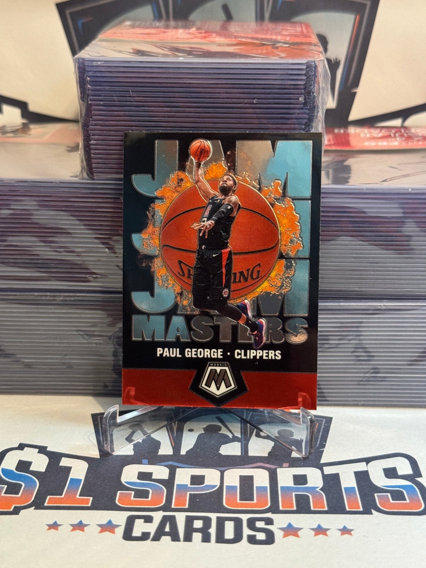 2019 Panini Mosaic (Jam Masters) Paul George #15