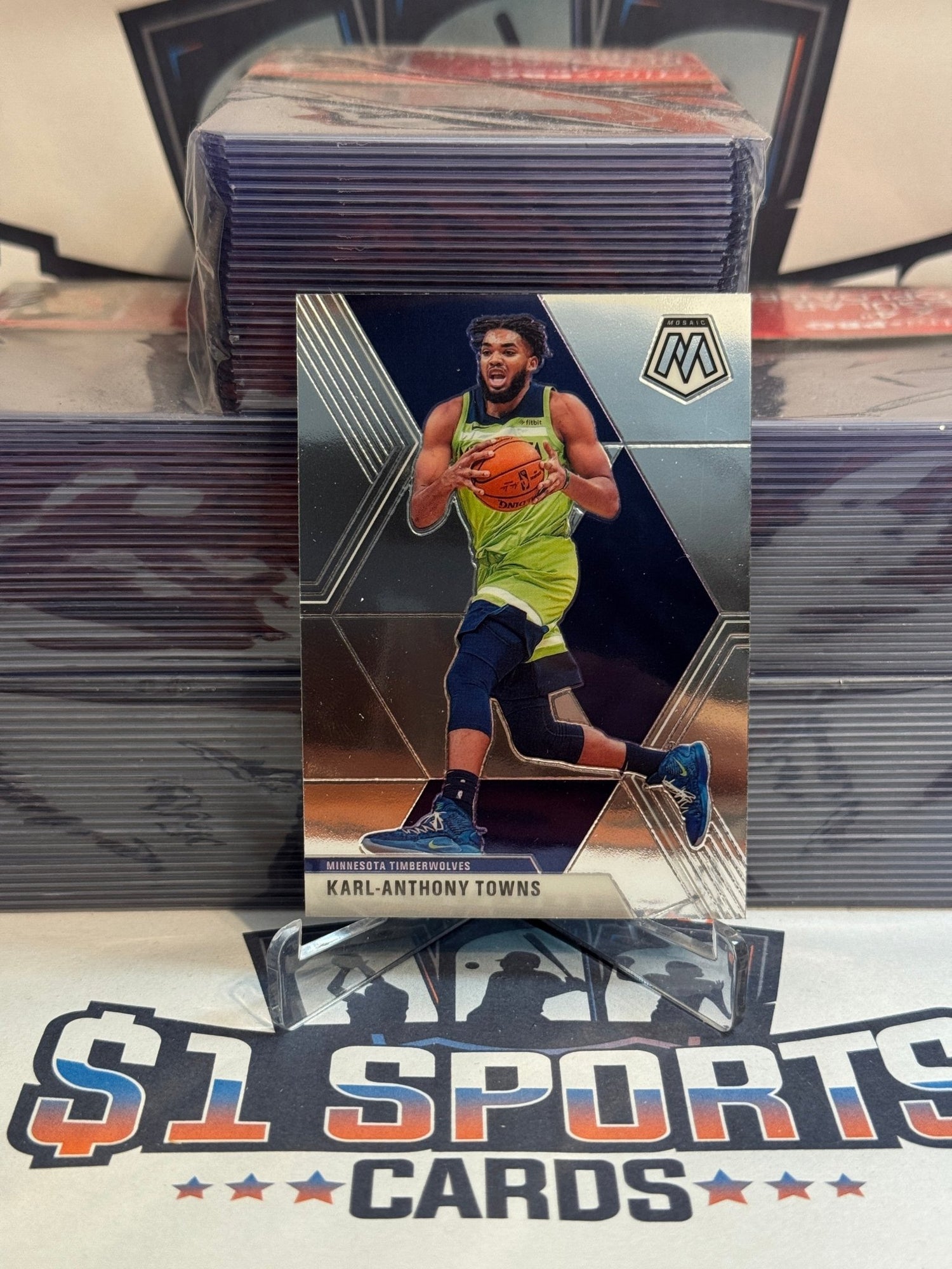 2019 Panini Mosaic Karl Anthony - Towns #83