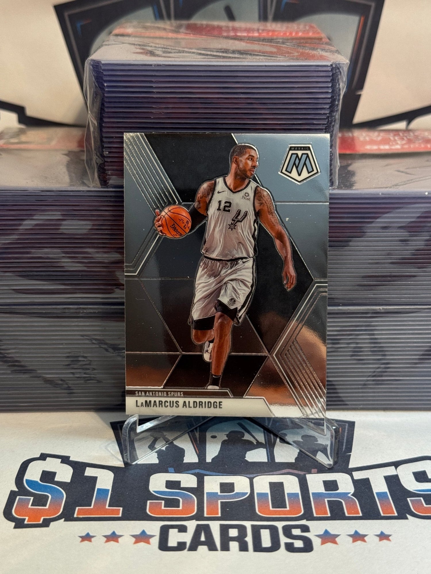 2019 Panini Mosaic LaMarcus Aldridge #194