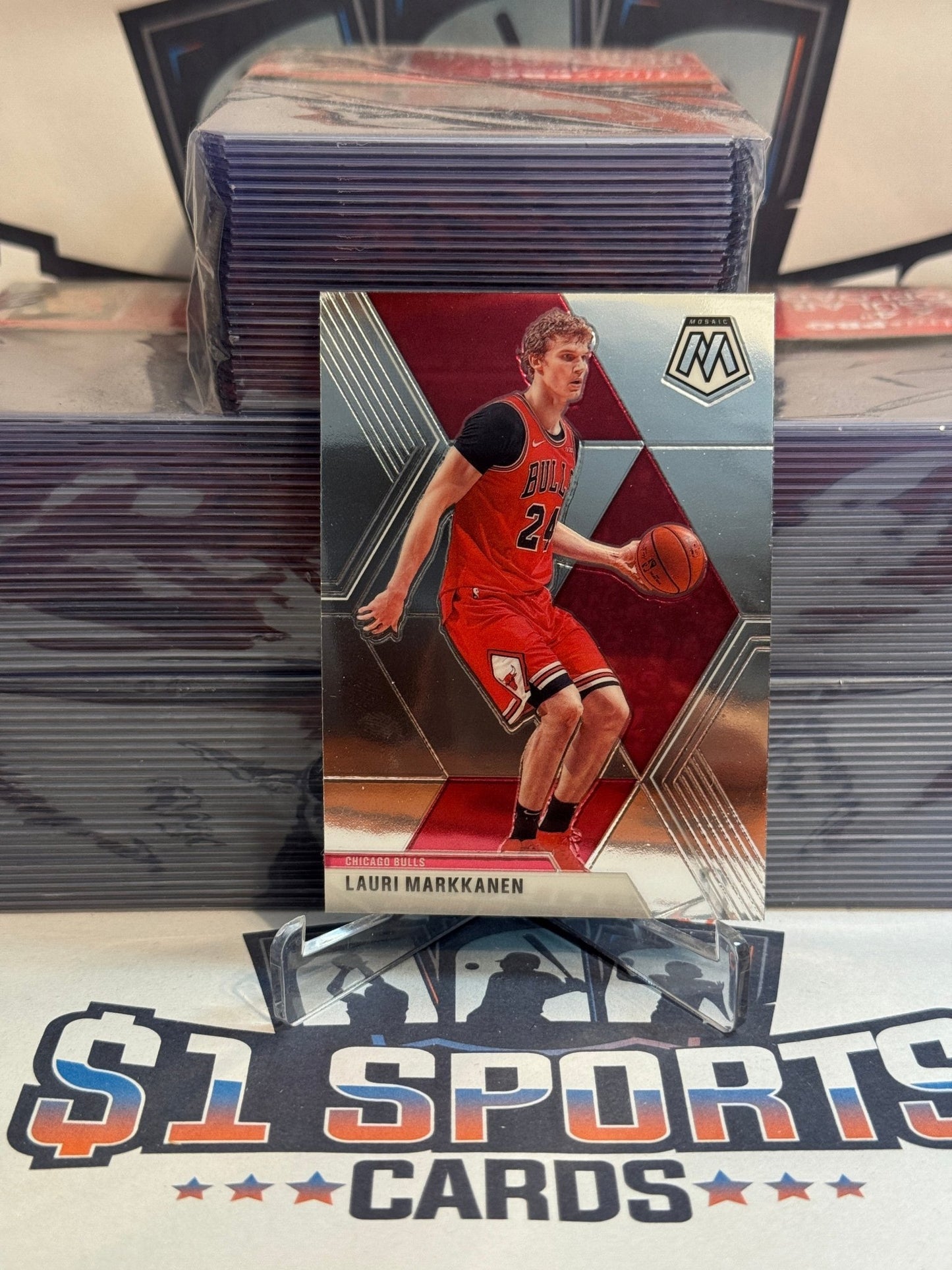 2019 Panini Mosaic Lauri Markkanen #97