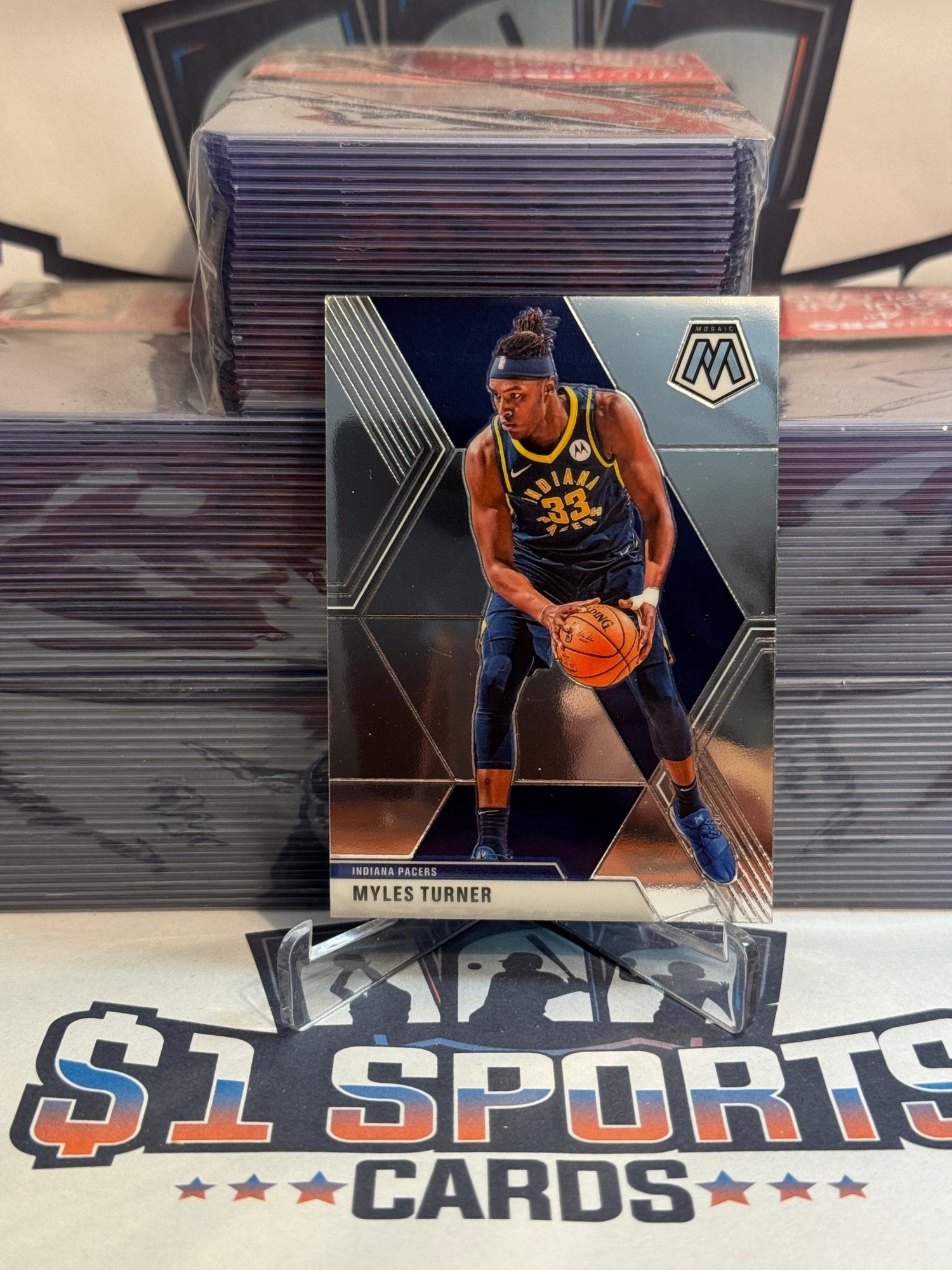 2019 Panini Mosaic Myles Turner #195