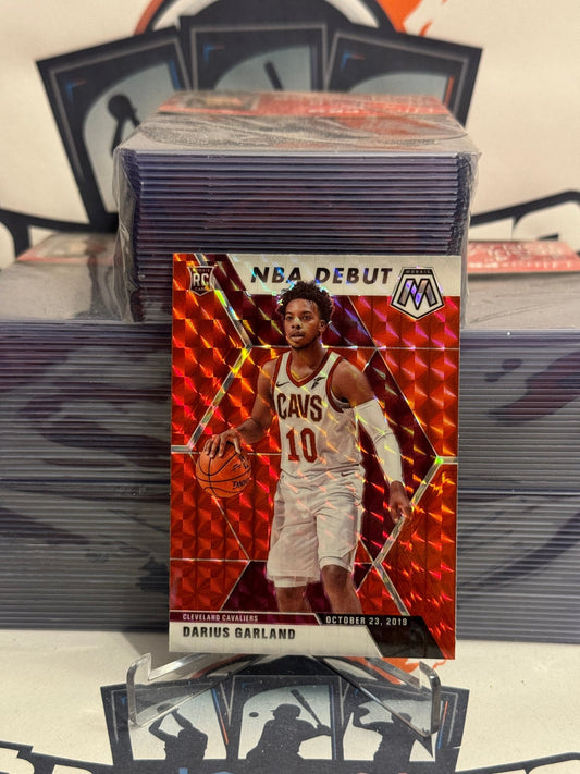 2019 Panini Mosaic (Red Prizm, NBA Debut) Darius Garland Rookie #282