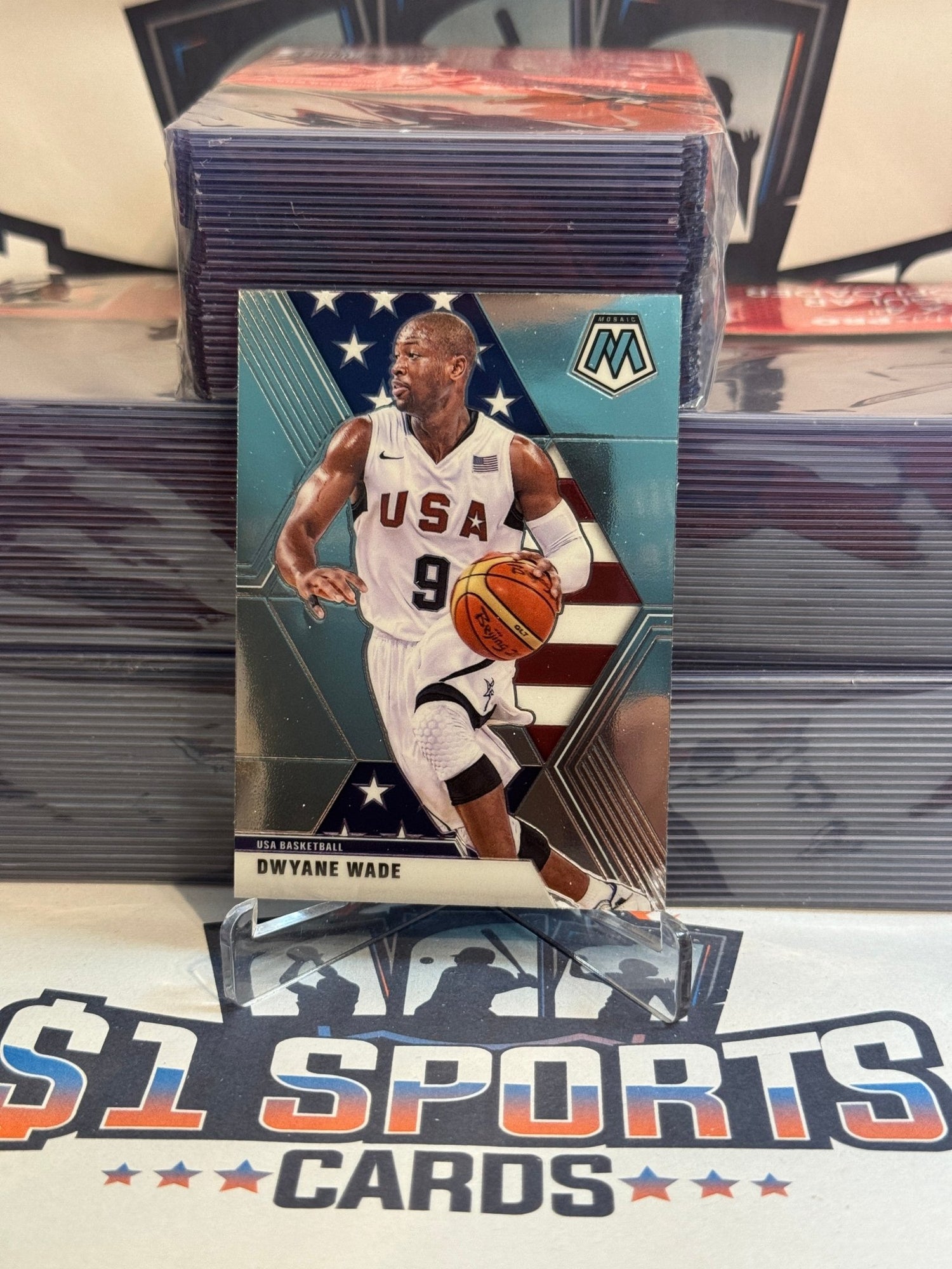 2019 Panini Mosaic (USAB) Dwyane Wade #259