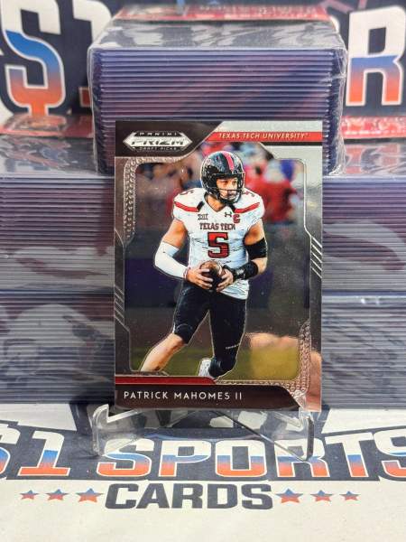 2019 Panini Prizm Draft Picks Patrick Mahomes II #72
