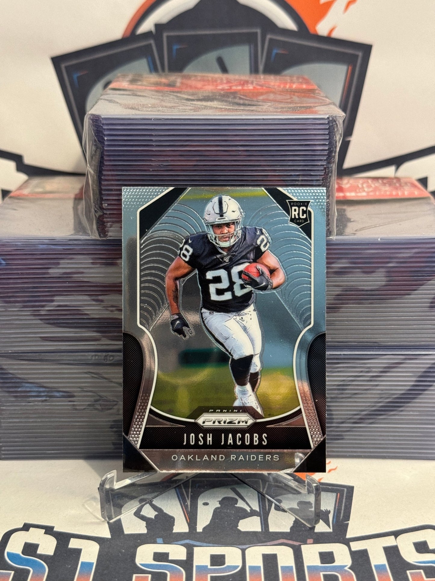2019 Panini Prizm Josh Jacobs Rookie #19