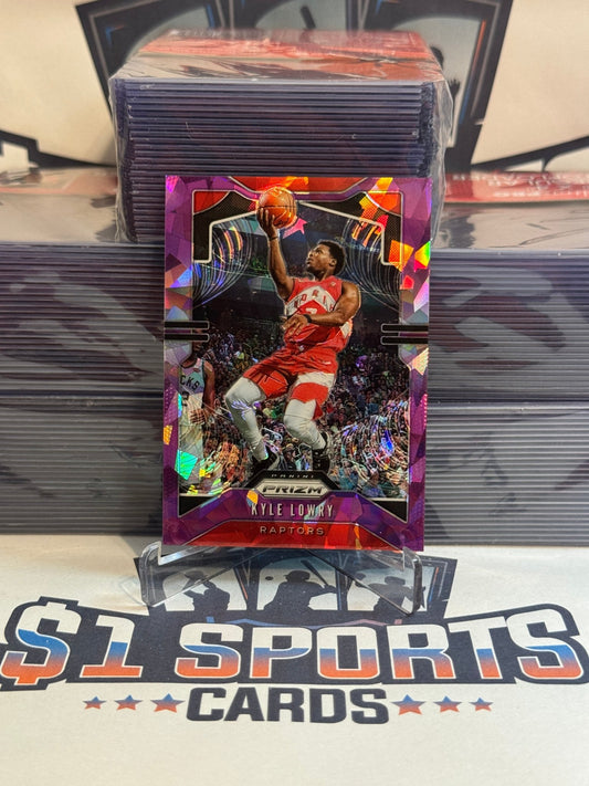 2019 Panini Prizm (Purple Ice Prize 80/149) Kyle Lowry #155