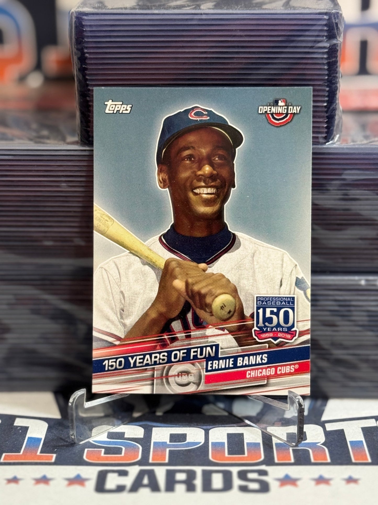 2019 Topps (150 Years of Fun) Ernie Banks YOF - 9