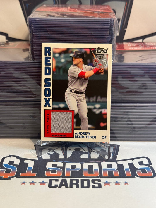 2019 Topps (1984 Redux Relic) Andrew Benintendi #84R - ABE