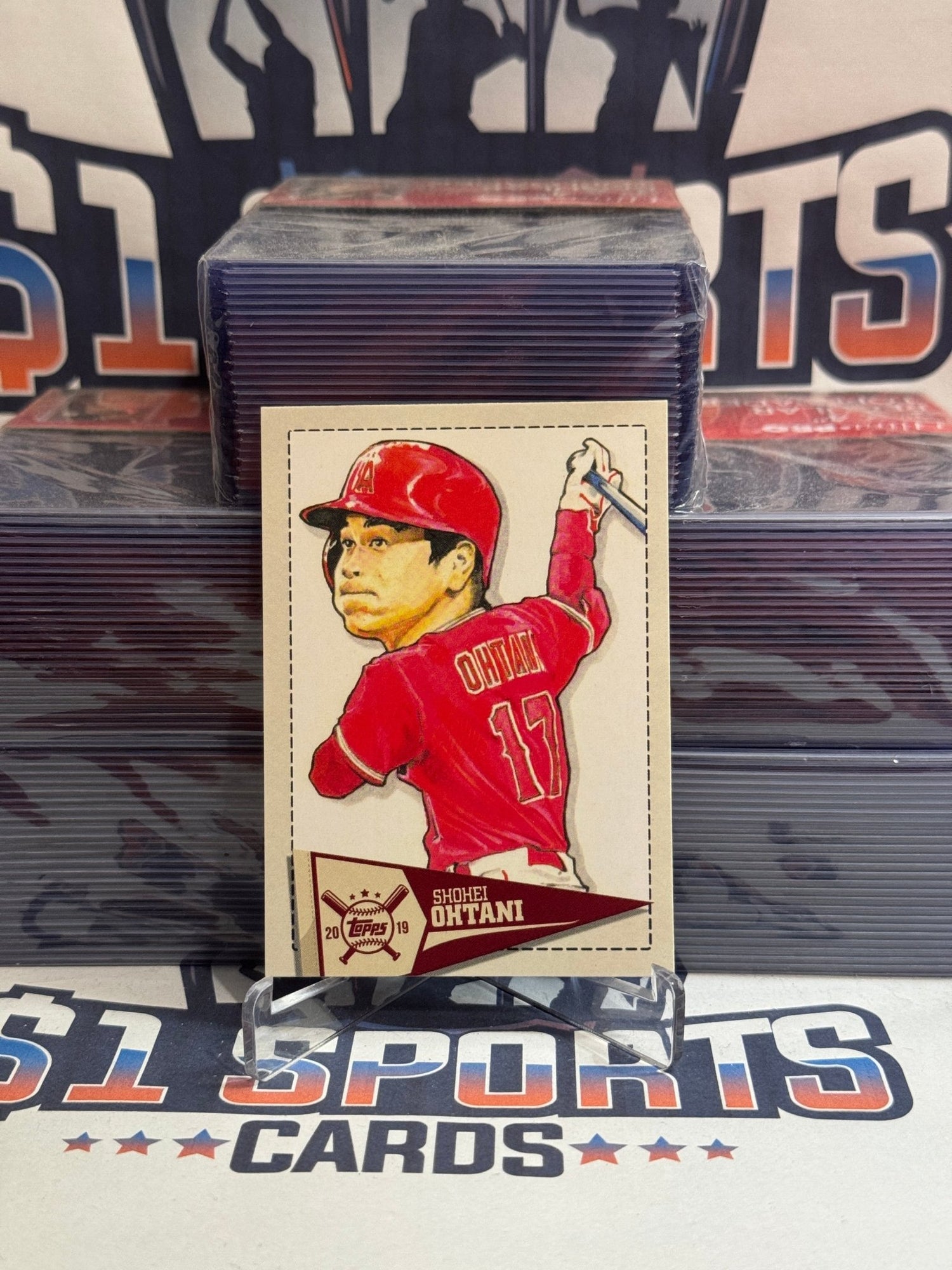 2019 Topps (Caricature) Shohei Ohtani #SCR - SO