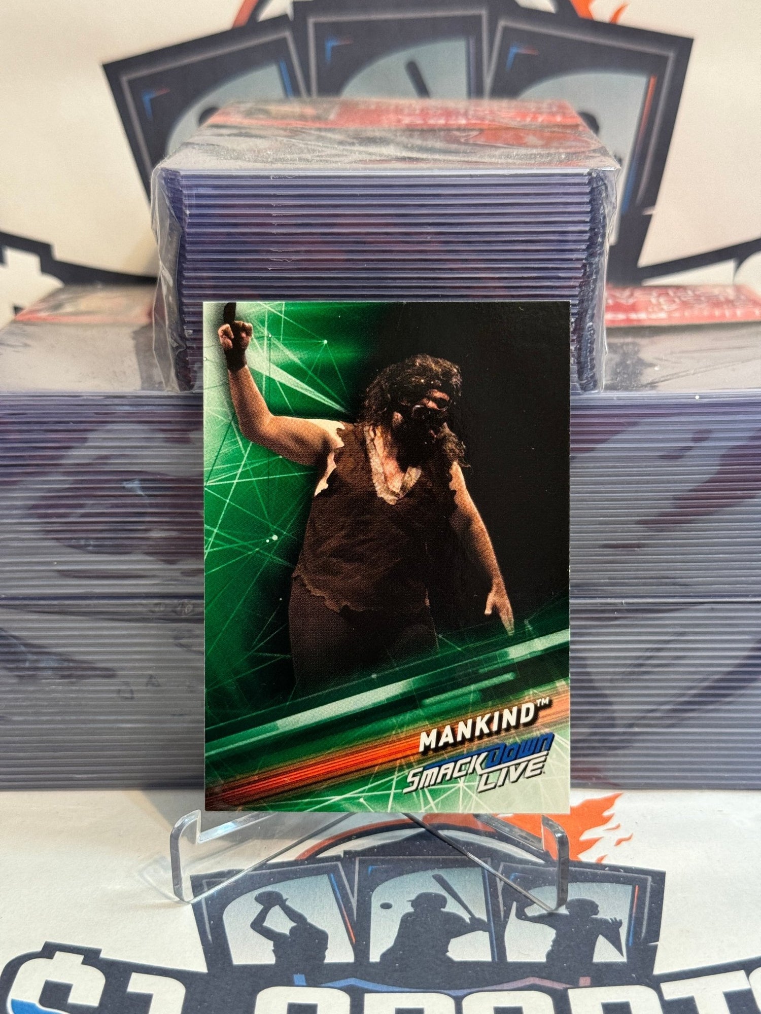 2019 Topps WWE (Green) Mankind #81