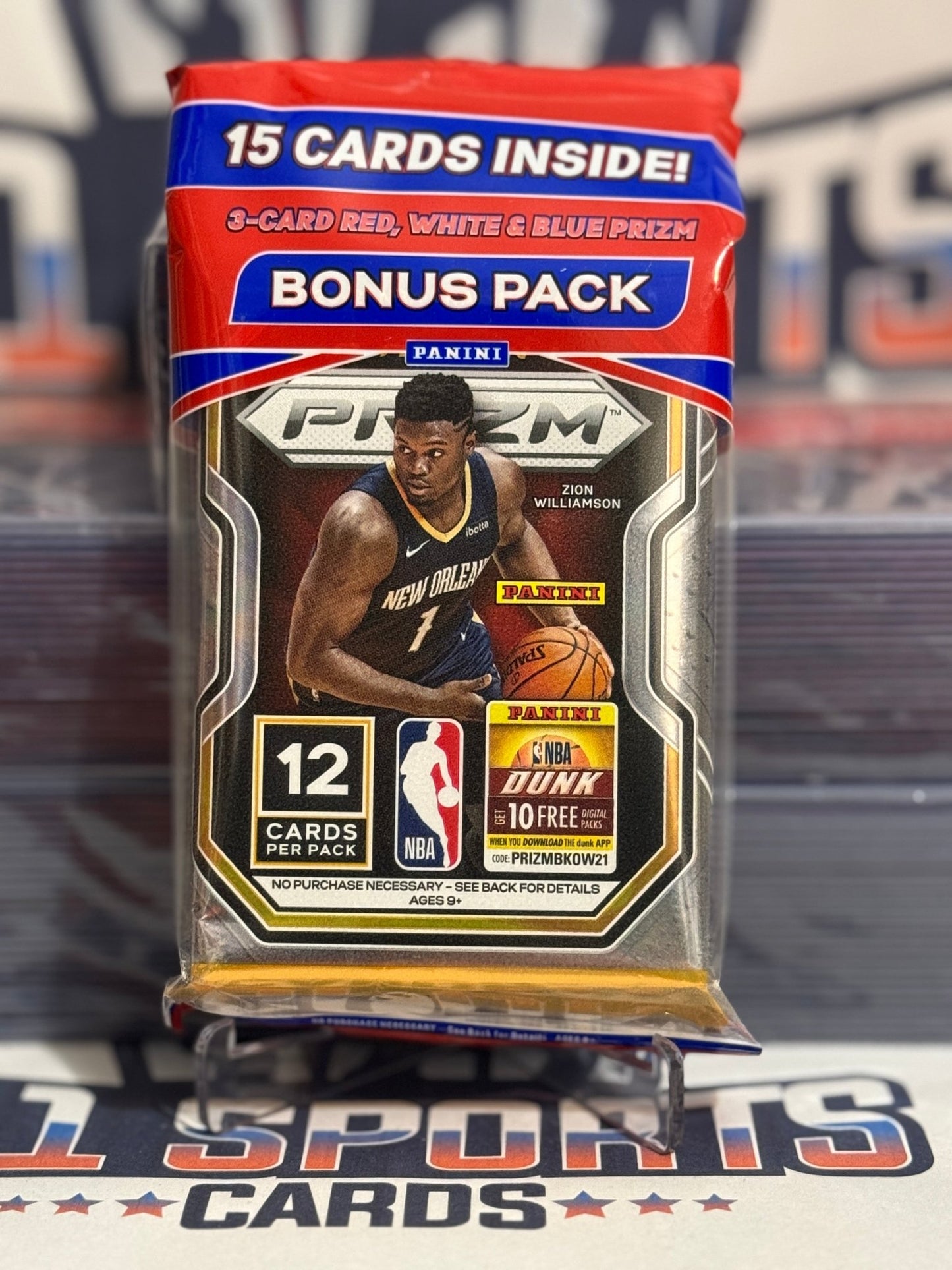 2020 - 21 Panini Prizm NBA Basketball Cello Multi - Pack