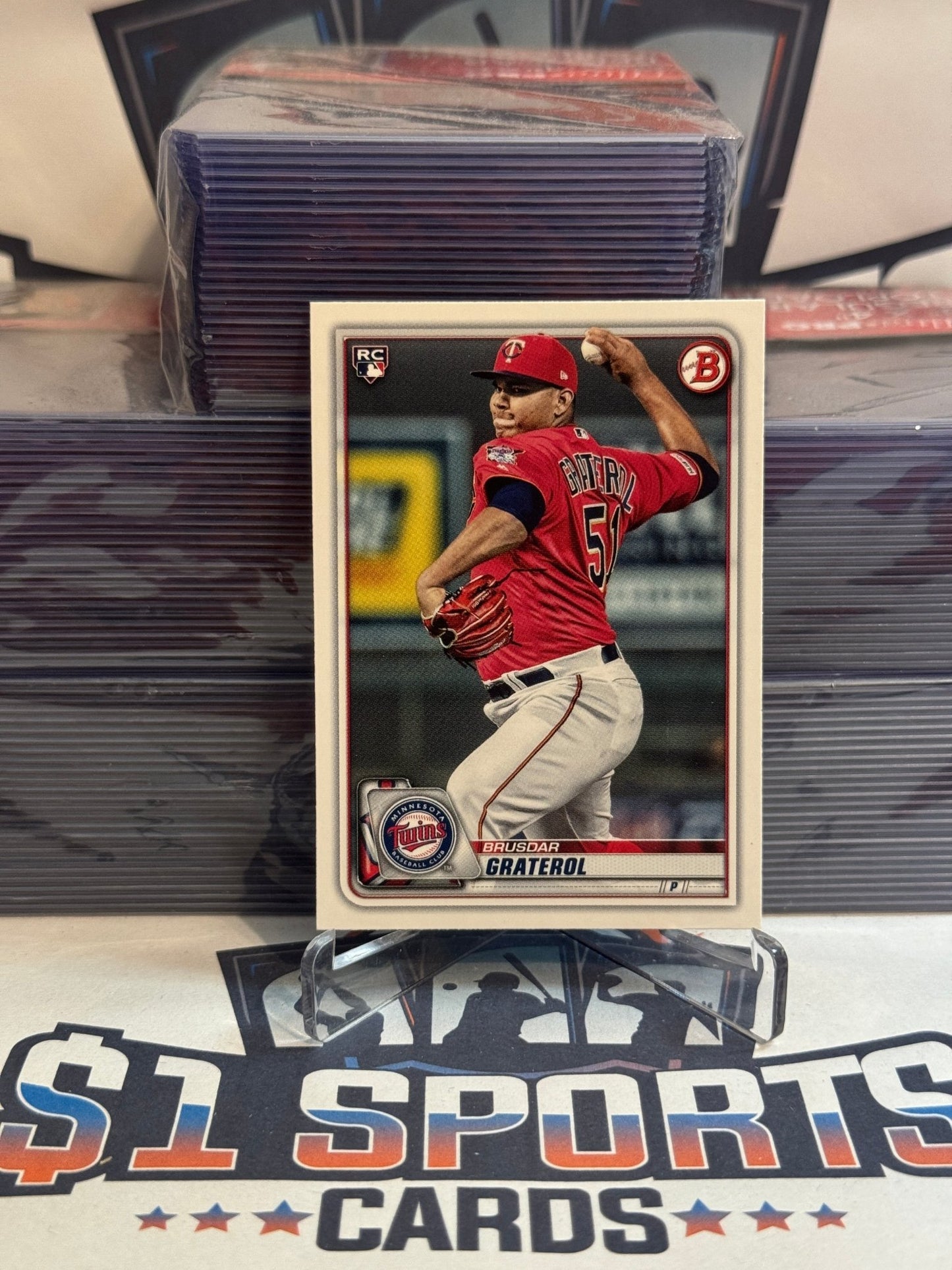 2020 Bowman Brusdar Graterol Rookie #89