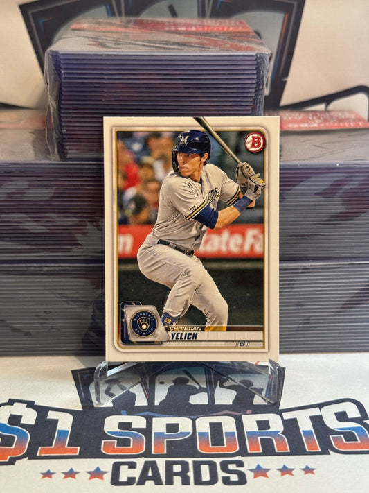 2020 Bowman Christian Yelich #100