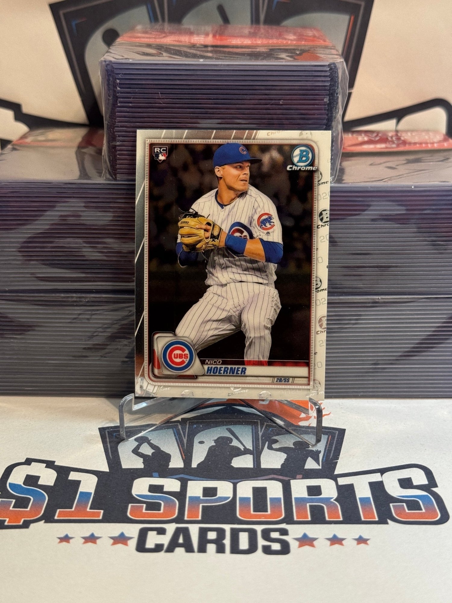 2020 Bowman Chrome Nico Hoerner Rookie #44