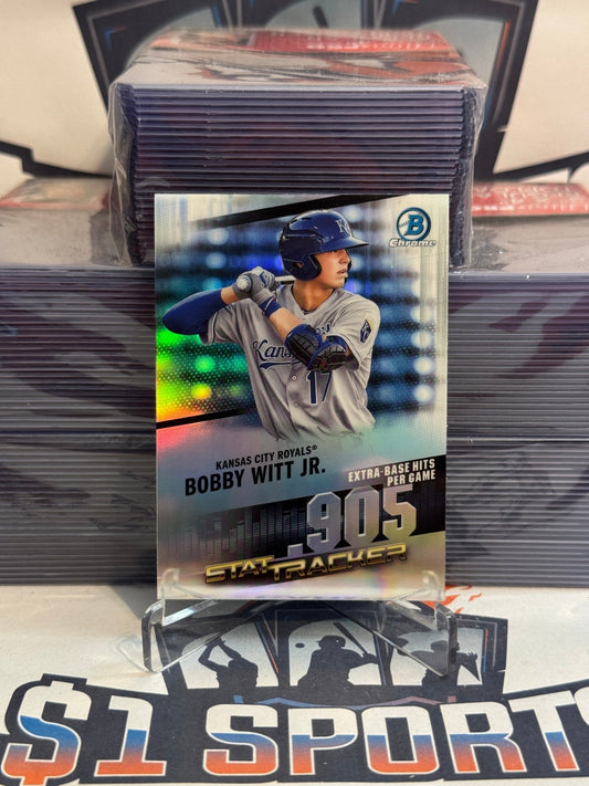 2020 Bowman Chrome (Stat Tracker) Bobby Witt Jr. #ST - 11