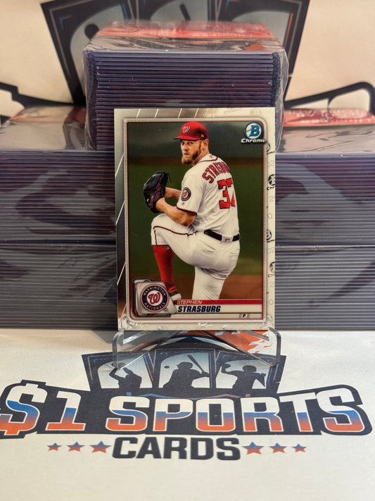 2020 Bowman Chrome Stephen Strasburg #29